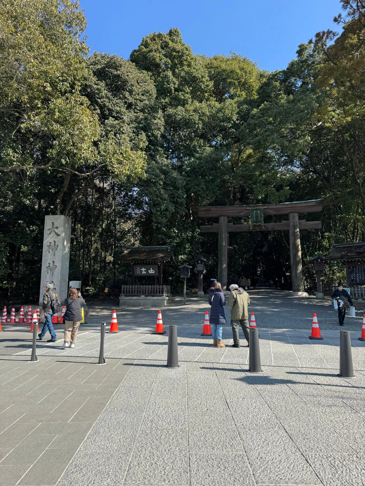 立春にお詣りに。